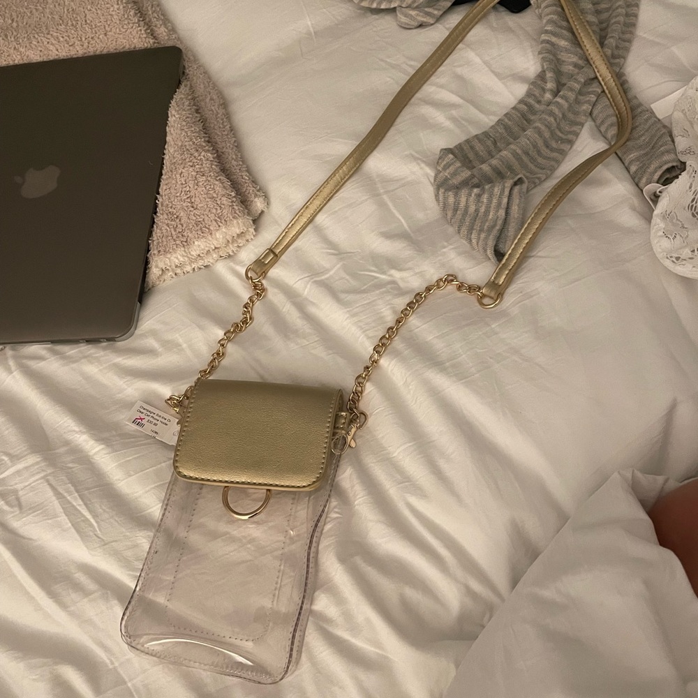 Clear Gameday phone bag
